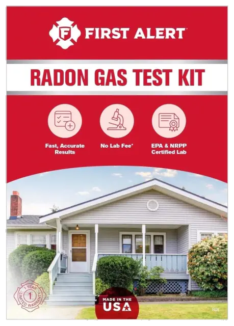 First Alert RD1 Radon Gas Test Kit