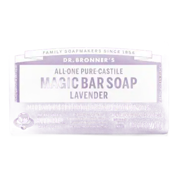 Dr. Bronner's Lavender Pure-Castile Bar Soap