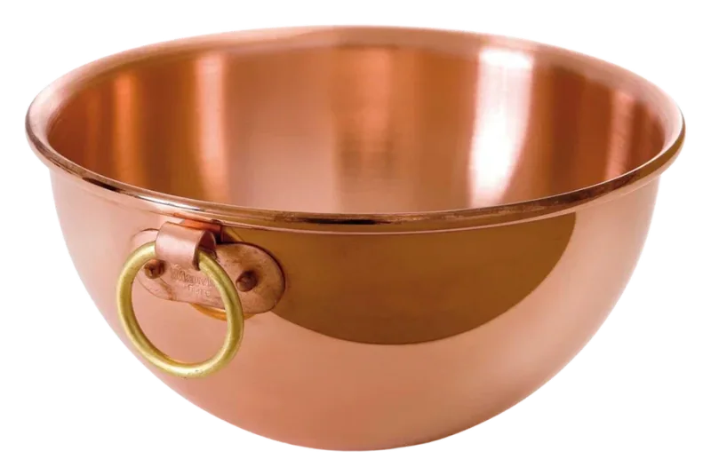 Mauviel M’Passion 2.6-Quart Copper Egg-White Bowl