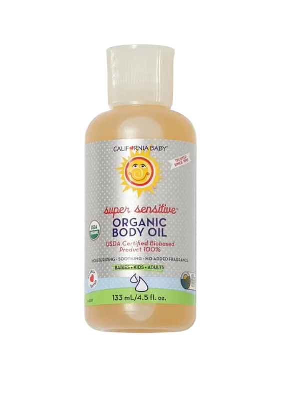 California Baby Super Sensitive Organic Baby Oil