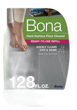 Bona Multi-Surface Floor Cleaner Refill, Unscented