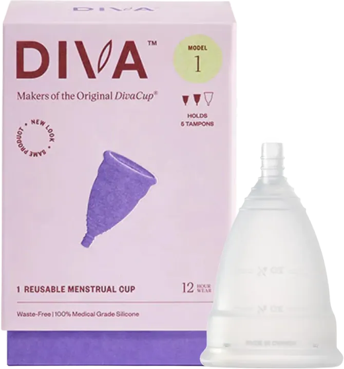 DIVA Cup, Medical-Grade Silicone Menstrual Cup