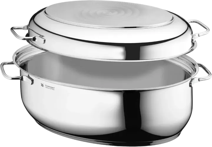 WMF Oval Stainless Roaster with Lid