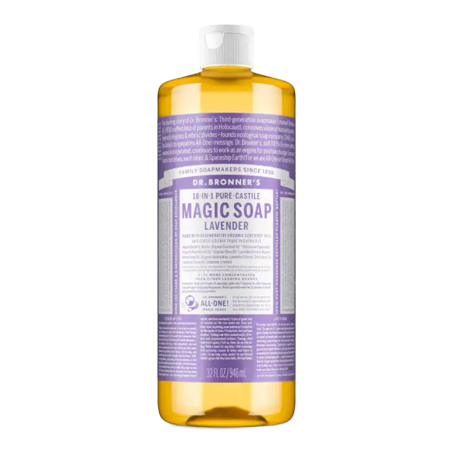 Dr. Bronner's Lavender Pure-Castile Liquid Soap