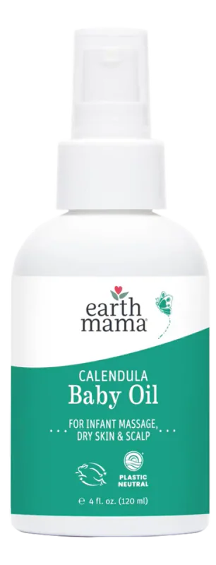 Earth Mama Calendula Baby Oil