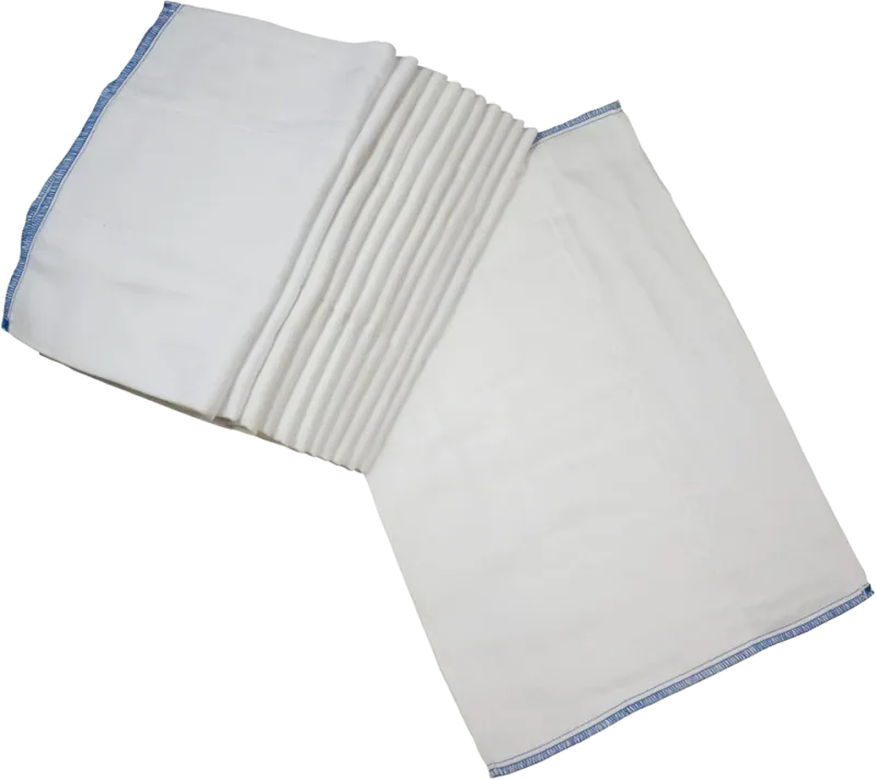 OsoCozy Prefold Cloth Diapers (1 Dozen)