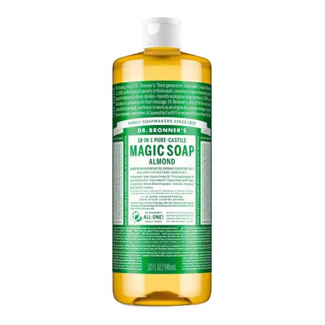Dr. Bronner's Almond Pure-Castile Liquid Soap