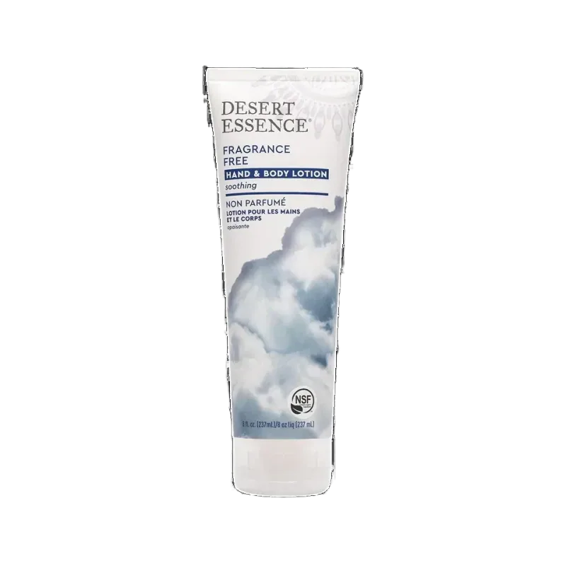 Desert Essence Fragrance-Free Hand & Body Lotion