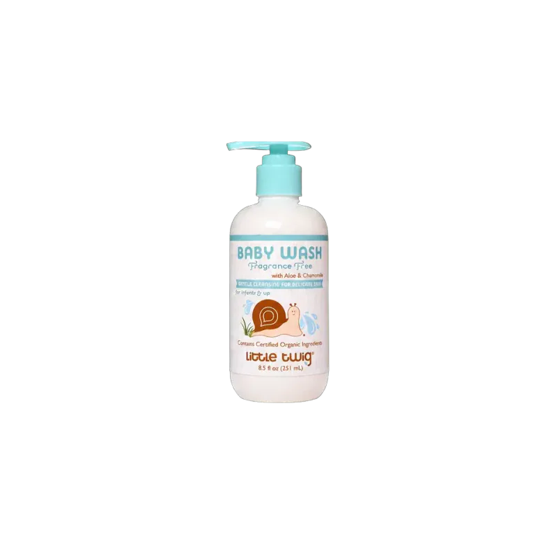 Little Twig Extra Mild Baby Wash, Unscented, 8.5 fl oz