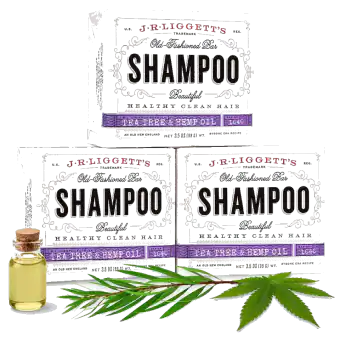 J.R.LIGGETT'S Tea Tree Shampoo Bar 3-Pack, 3.5 oz