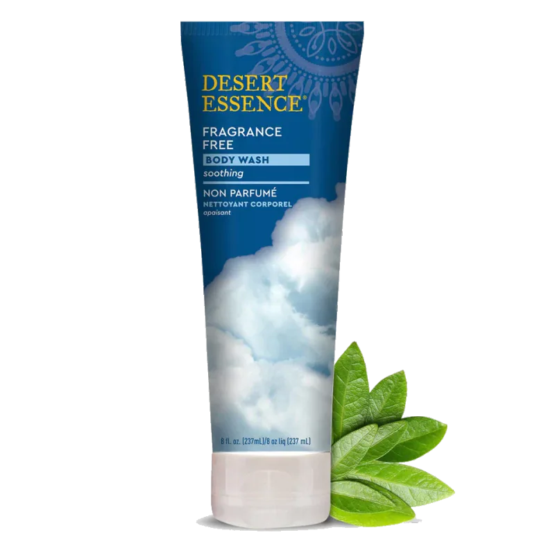 Desert Essence Body Wash for Sensitive Skin, 8 fl oz