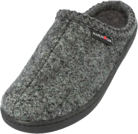 HAFLINGER Unisex AT Nordkap Wool Hard Sole Slippers