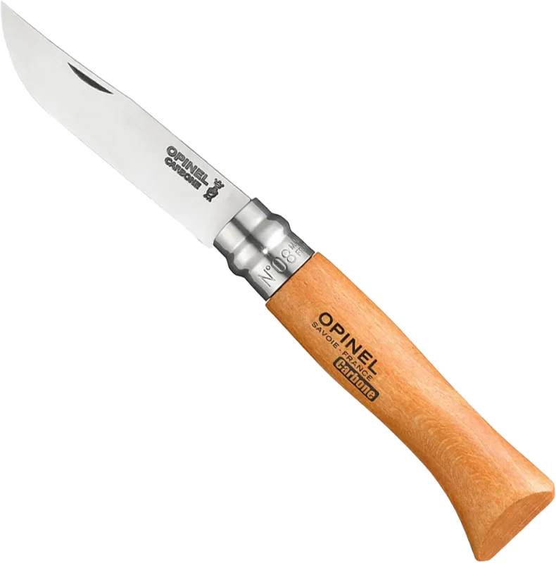 Opinel No.8 Carbon Steel Folding Knife