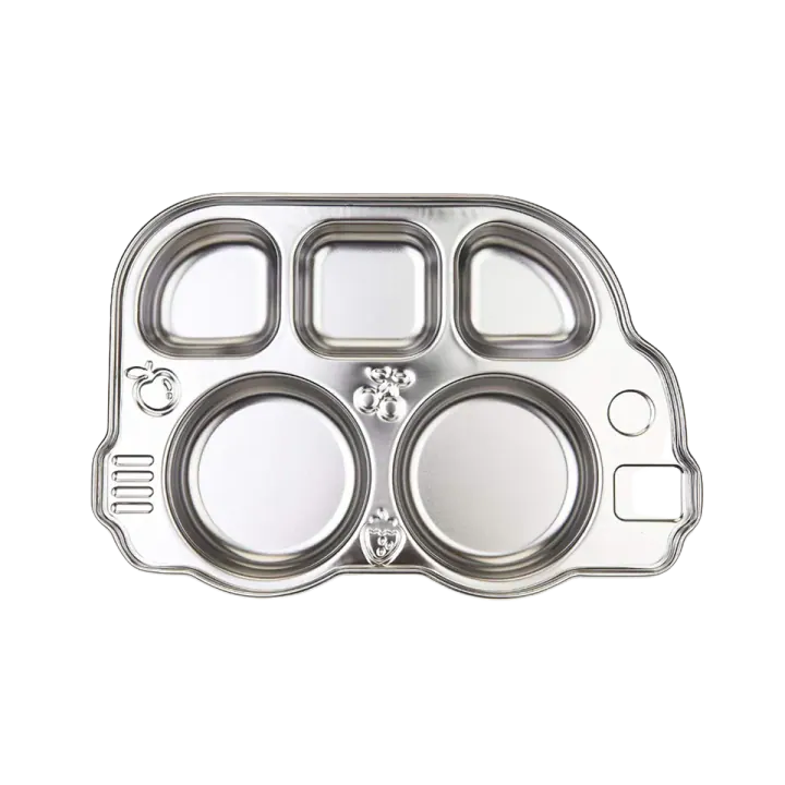 Innobaby Din Din SMART Stainless Steel Divided Bus Platter