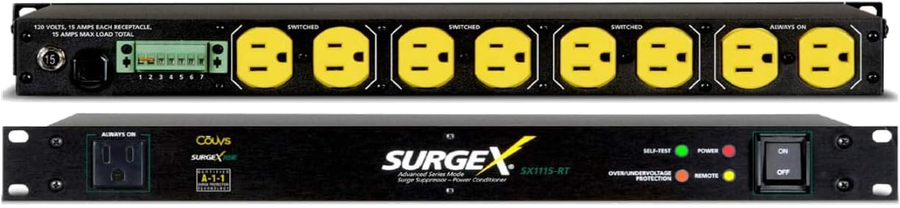 SurgeX SX-1120-RT 20-Amp Rackmount Surge Eliminator