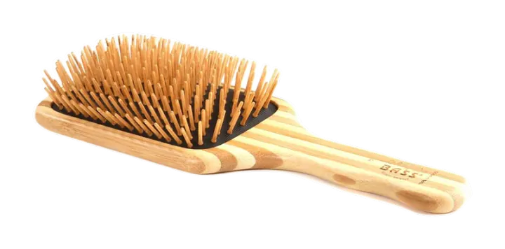 Bass Brushes The Green Brush Bamboo Pin Hair Brush