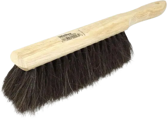 Weiler Horsehair Counter Duster with Wood Handle