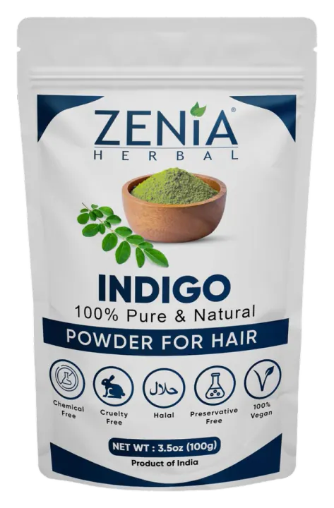 Zenia Pure Indigo Powder (100 g)