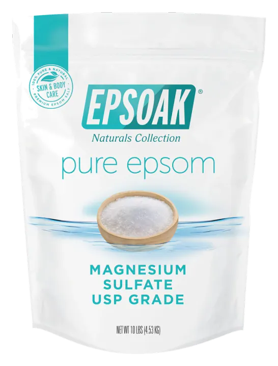 Epsoak Unscented Epsom Salt, 10 lb
