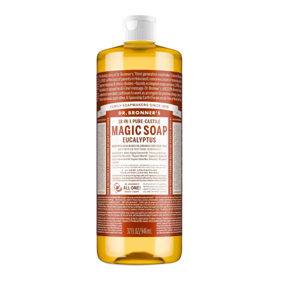 Dr. Bronner's Eucalyptus Pure-Castile Liquid Soap