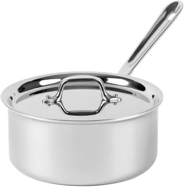 All-Clad D3 Stainless Saucepan (3 qt)
