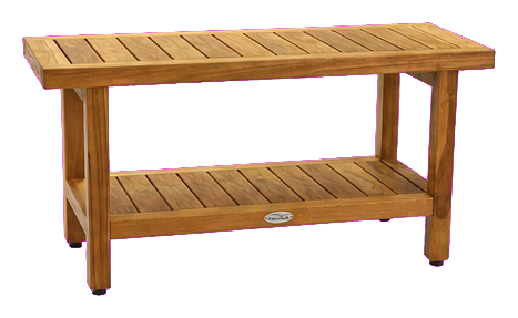 AquaTeak Spa 30-Inch Teak Shower Bench