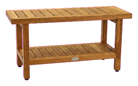 AquaTeak Spa 36-Inch Teak Shower Bench