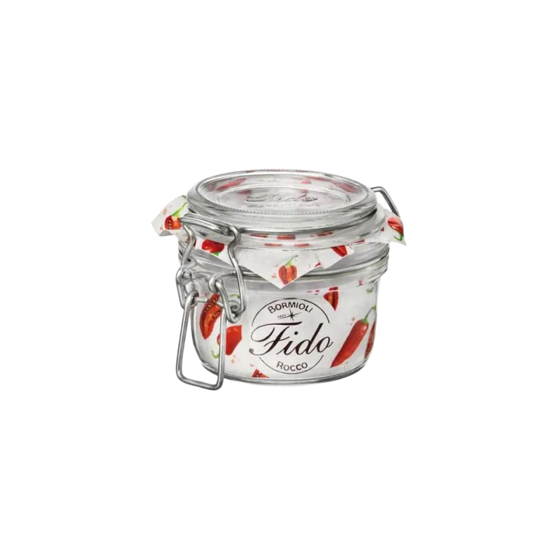 Bormioli Rocco Fido Glass Jar, 4.25 oz