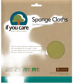If You Care Sponge Cloths (compostable)