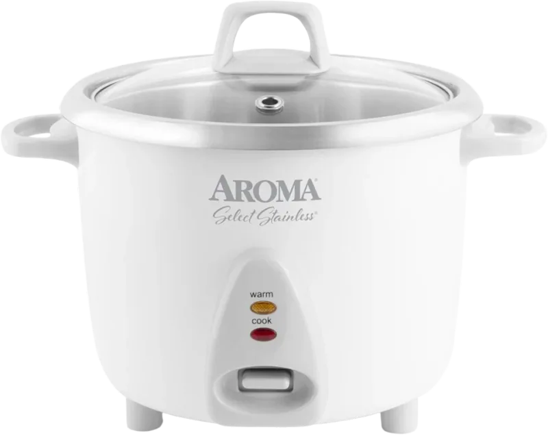 Aroma Select Stainless Rice Cooker & Warmer
