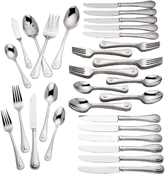 Lenox French Perle 65-Piece Flatware Set, Service for 12