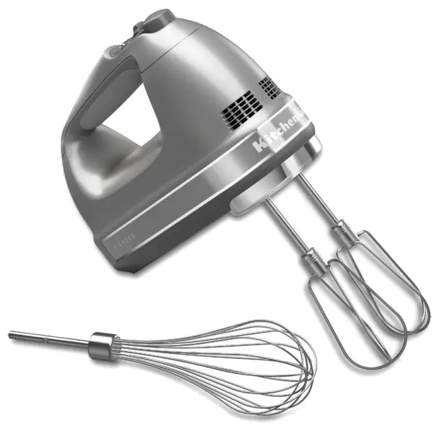 KitchenAid KHM7210CU 7-Speed Hand Mixer — Contour Silver