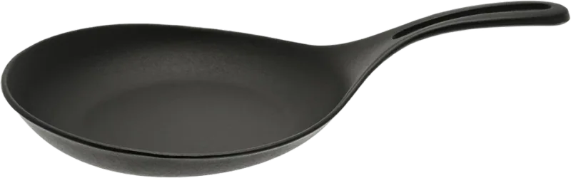 Iwachu Cast Iron Omelette Pan, Medium (8.5-inch)