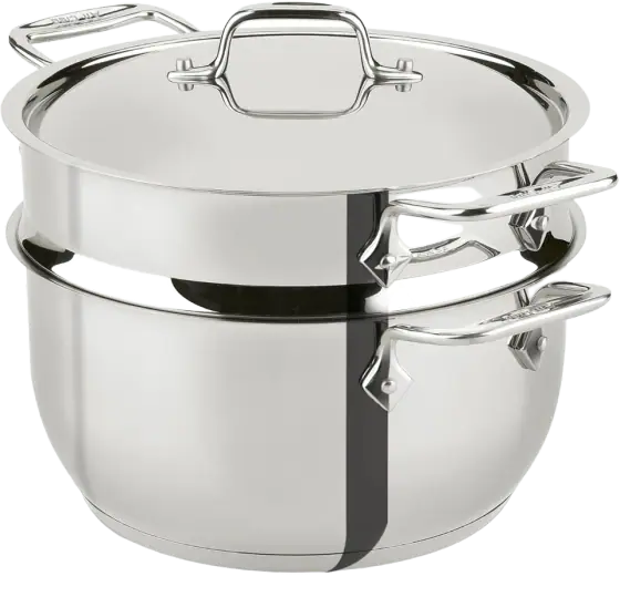 All-Clad Stainless Steamer (5 qt, E414S564)