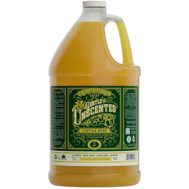 Carolina Castile Soap Unscented Liquid Castile Soap & Body Wash