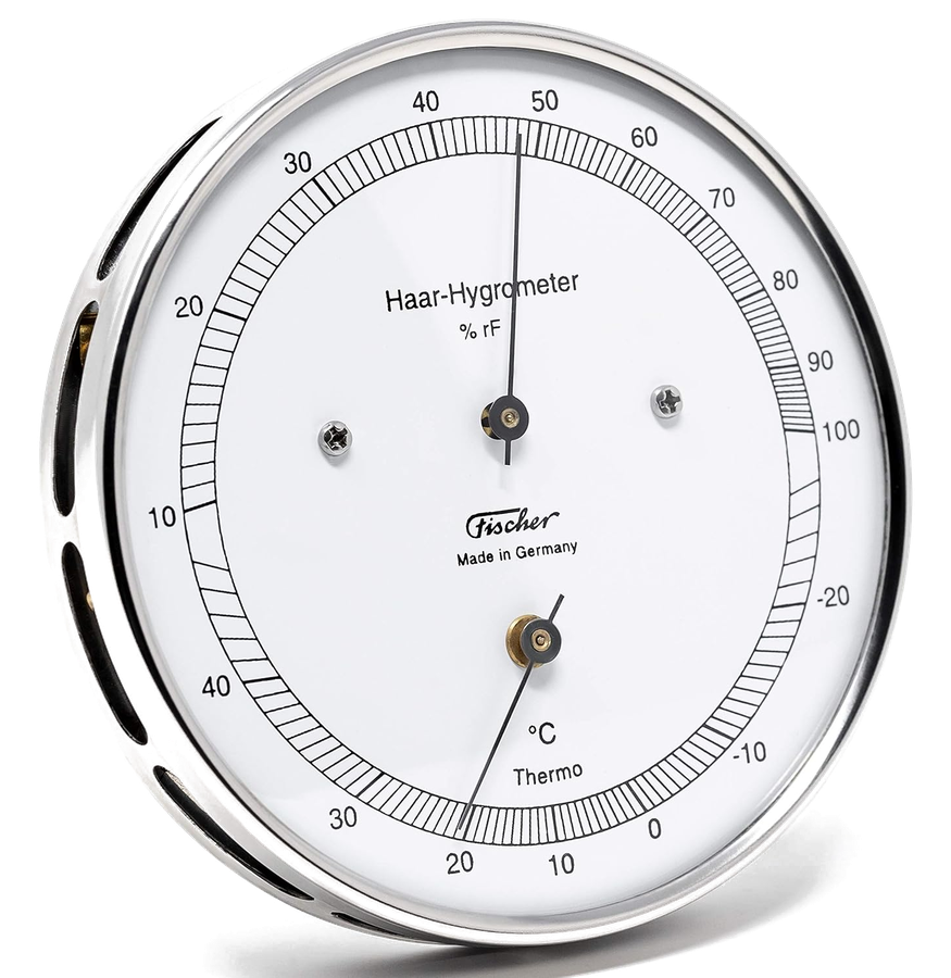 Fischer 111.01T Hair Hygrometer and Thermometer