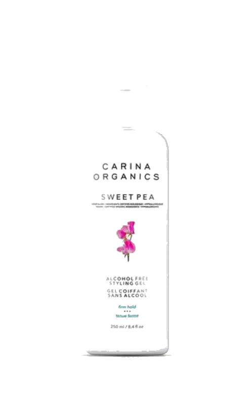 YBW Carina Organics Sweet Pea Styling Gel Firm Hold - 250ml / 8.4 fl oz