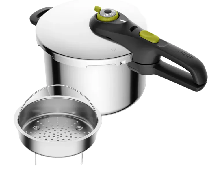 T-fal Secure Stainless Steel Pressure Cooker (6.3 qt)