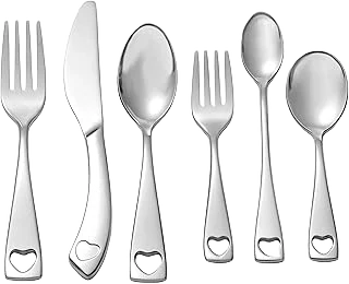 Oneida Little Love 18/10 Steel Progress Flatware Set — 6 Pieces
