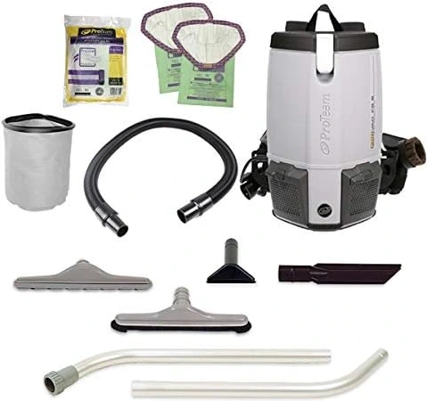 ProTeam ProVac FS 6 Backpack Vacuum, Restaurant Kit