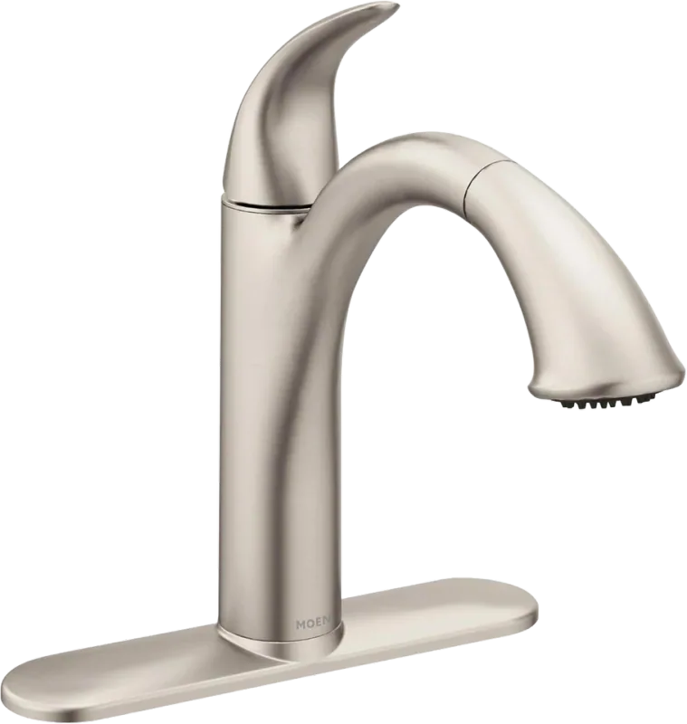 Moen Camerist Spot Resist Stainless Kitchen Faucet with Pullout Spray