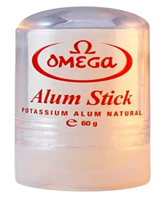 Omega Potassium Alum After-Shave Stick, 60 g