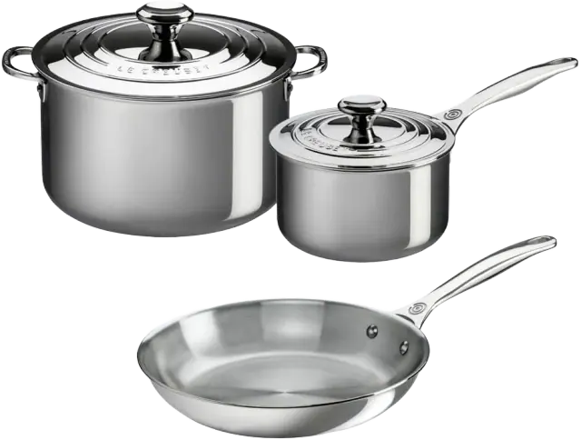 Le Creuset Stainless 5-Piece Set