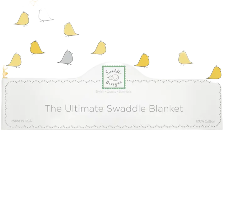 SwaddleDesigns Cotton Flannel Large Receiving Blanket