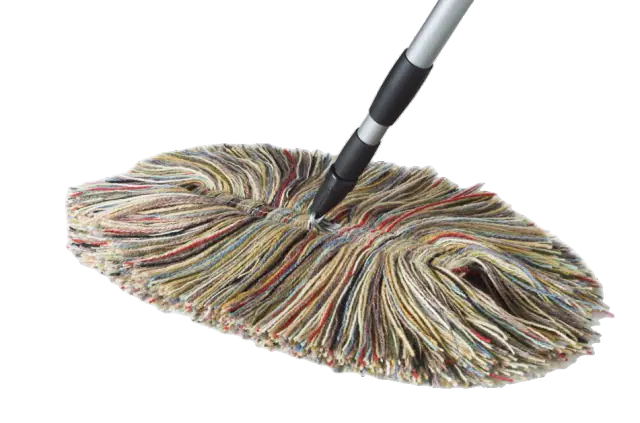 Sladust Big Wooly Dust Mop with Metal Telescoping Handle