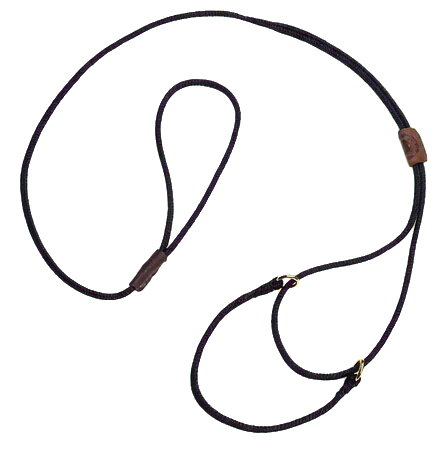 Mendota Show Martingale Lead, Black, 40 in