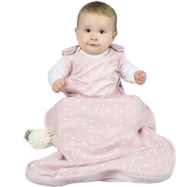 Woolino 4 Season Merino Wool Baby Sleep Sack — Rose