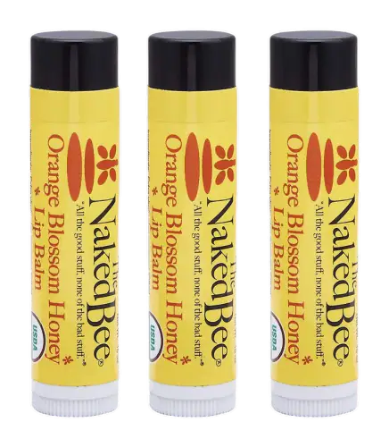 The Naked Bee Orange Blossom Honey Lip Balm