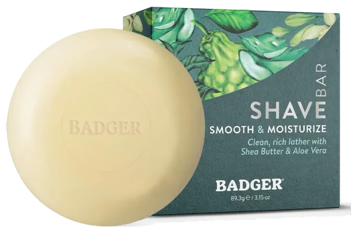 Badger Shaving Soap Puck, 3.15 oz