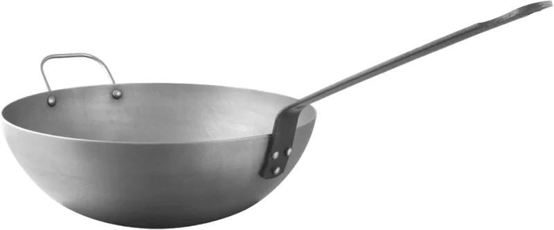 Mauviel Carbon Steel Wok Pan (14-inch)